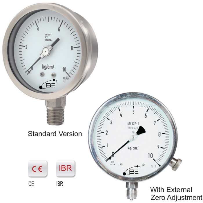 Bourdon Type Pressure Gauge – Bemcon Engineering Pvt. Ltd.